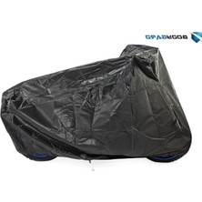 Cekar Store Bodygard Motosiklet Brandası Su Geçirmez Motor Branda Beden - Sıyah (Extra Large)