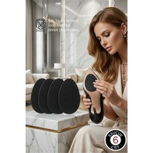 Toyigoo Premium Kauçuk Ayakkabı Kaydırmazı - Lüks Topuklu Koruyucu & Sessiz Adım Pedi 6 Çift