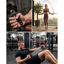 Pileli Store Çok Amaçlı Spor Seti Atlama Ipi El Yayı Karın Kas Aleti