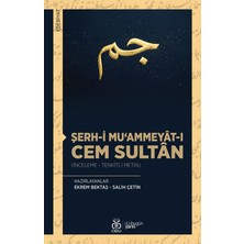 Dby Yayınları Şerh-I Mu‘ammeyat-I Cem Sultan