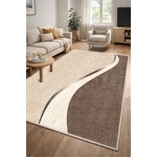 Lioara Home Modern Desen Dijital Baskılı Halı – Kaymaz Taban, Leke Tutmaz, Salon & Oturma Odası Için