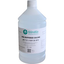 Gündüz Kimya Pbs Buffer Solüsyonu Ph: 7.2 | Phosphate Buffered Saline | 1 Litre