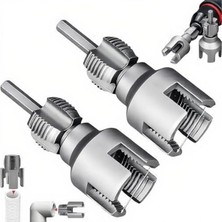 Cekar Store Boru Kılavuzu Seti, 1/2 ve 3/4 Inç Dişli Kesici, Boru Kılavuzu 1/2 3/4 Inç Diş Açma Seti