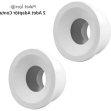 Cekar Store Adaptör Conta – Takoz Tip – Lavabo Sifonu ve Çamaşır/bulaşık Makinesi Gideri Için – 50’lik Uyumlu – 2 Adet