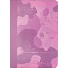 Cekar Store A5 Kareli Okul Defteri Pembe Kamuflaj 60 Yaprak, Kareli