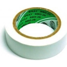 Cekar Store Globe Izole Bant (Elektrik Yalıtım Bandı) - Beyaz