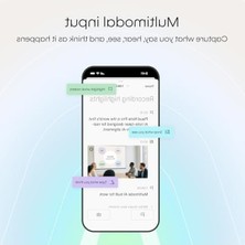 Cekar Store Yapay Zeka Ses Kaydedici,  Note Ses Kaydedici, Kılıflı, Uygulama Kontrolü, Aı Teknolojisi ile Transcribe & Özetleme, 112 Dil Desteği, 64 GB Bellek, Dersler, Toplantılar, Aramalar Için Ses