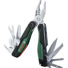 Cekar Store Bosch 16'sı 1 Arada Çok Amaçlı Alet, Dıy, Outdoor ve Kamp Için Çok Amaçlı Alet, Paslanmaz Çelik, Kilitleme Fonksiyonu, Yumuşak Tutuş, 16 Fonksiyon, Pense, Makas, Tornavida, Bıçak, Testere Vb