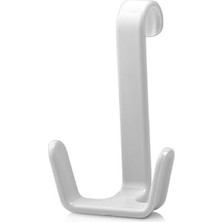 Cekar Store Orret Home 2’li Çift Kancalı Plastik Havlupan Askısı – Dolap ve Petek Uyumlu Askı Aparatı, Pratik Havlu ve Giysi Askısı, Delmeden Takılan Banyo Askılığı, Dayanıklı Plastik Kanca Seti