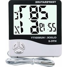 Cekar Store Htc-2 Dijital Termometre Sıcaklık ve Nem Ölçer Problu