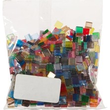 Cekar Store 57109 Mozaik, 5X5MM, 700 Adet, 20 Renk, Transparan