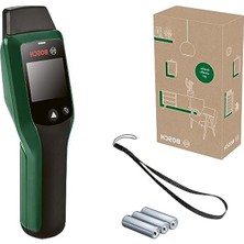 Cekar Store Bosch Home & Garden Universalhumid Ahşap Nem Ölçer (Tüm Ahşap Grupları Için Geniş Ölçüm Aralığı, Ahşap Tipi Ön Seçimi, Geri Dönüştürülmüş Karton Kutu)