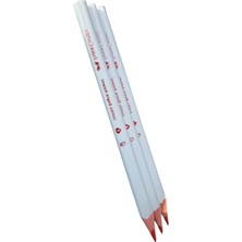 Cekar Store Faber-Castell Jumbo Üçgen Başlık Kalemi, Kırmızı, 3'lü Set
