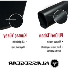 Cekar Store Klasse Classic Mouse Pad, 29X24 ve 24X20 cm Ofis Tipi, Küçük ve Orta Boy, Kaymaz Taban, Pürüzsüz Yüzey, Baskısız Tip Masa Koruyucu, Ergonomik Mouse Ped (Orta Boy 29X24 Cm)