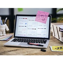 Cekar Store Edding 142 M Permanent Kalem - Asetat Kalemi - Mavi - 1 Kalem - Yuvarlak Uç 1 mm