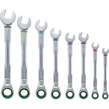 Cekar Store Bosch Home And Garden Cırcırlı Kombine Anahtar Seti 8 Parça