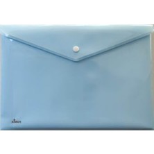 Cekar Store A4 Çıtçıtlı Zarf Dosya 5 Renk Pastel Renkler