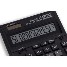Cekar Store SDC-444S Büyük Hesap Makinesi, Siyah