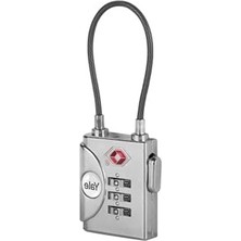 Cekar Store Yale YTP3/32/350/1 Kablolu Şifreli Asma Kilit (Tsa Onaylı) - Gri - Blister