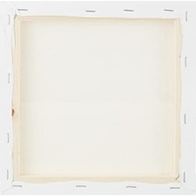 Cekar Store 25X25 cm 2'li Pamuklu Tuval Paketi - Yağlı, Sulu, Akrilik Boya Çalışmaları Için