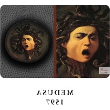 Cekar Store Scream Series - A5, Caravaggio 4'lü Defter Seti Iı, Çizgisiz, Toplam 256 Sayfa, Her Biri 64 Sayfa, Tel Dikiş, Esnek Kapak, Oval Kenar, Tuval Doku, 60 Gram, Sarı Krem Renk