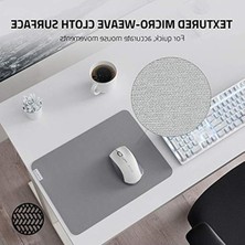 Cekar Store Razer Pro Glide - Ofis Konforu ve Verimliliği Için Yumuşak Fare Altlığı (Dokulu Kumaş Yüzeyi, Kaymaz) Beyaz