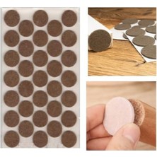 Cekar Store Pacific Mobilya Keçesi,kendinden Yapışkanlı Zemin Koruyucu Kahverengi (ÇAP24MM)