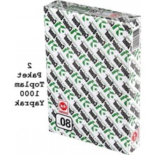 Cekar Store Copier Bond A4 Fotokopi Kağıdı 2 Paket 500 Yaprak x 2 Toplam 1000 Yaprak