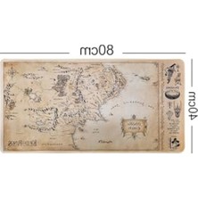 Cekar Store Lotr Yüzüklerin Efendisi Oyun Gaming Klavye Mouse Pad 80X40 cm