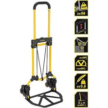 Cekar Store Stanley FT584 30/60KG Merdiven Çıkabilen Katlanır El Arabası