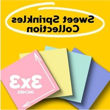 Cekar Store Geri Dönüşüm Notes, 3 x 3, Sunwashed Pier, 24 75-Sheet Ped/paket