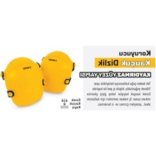 Cekar Store Körüklü Kauçuk Dizlik 1 Çift