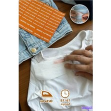 Cekar Store Kişiye Özel Kumaş Etiket, Okul Kıyafetleri Için, Kreş Anaokulu Ilkokul (4 cm Genişlik, Adet, 200)