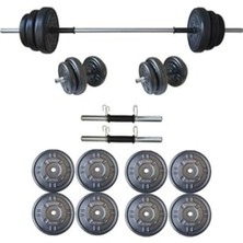 Cekar Store 25  Dambıl Seti Ağırlık Seti 25  Vücut Geliştirme Aleti (Plaka Agırlıgı 20 )