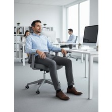 Cekar Store // Comfort Plus Mood Gray Yönetici Koltuğu Ofis Çalışma Koltuğu