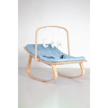Babycom Ana Kucağı Mavi - Oyuncaklı - Mavi Yıldızlı