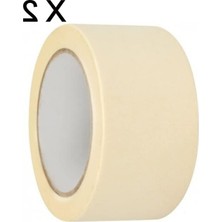 Cekar Store 2 Adet Kağıt Bant 48MM Maskeleme Bandı Boya Bandı