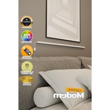 Cekar Store Köşe LED Işık Uzaktan Kumandalı Renk Animasyon Yapışkanlı Lightrgbmav