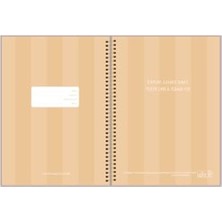 Cekar Store Le Color Puantiyeli Defter Çizgili Lila 17X24 cm