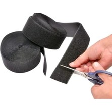 Cekar Store Dünya Magnet 1 Metre Cırt Cırtlı Bant - Cırt Bant - Cırt Cırt Band - En : 5cm