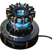 Arc Reactor Mk1 Levitation Display – Iron Man Ilhamlı Manyetik Havada Yüzen Enerji Reaktörü | Rgb Işıklı Premium Masaüstü Koleksiyon Parçası