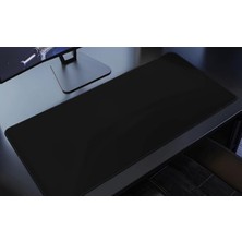 Cekar Store Xxxl 120 * 60 cm Game Oyuncu Dayanıklı Hassas Ergonomik Siyah Kaymaz Mouse Pad Kenar Dikişli Mousepad