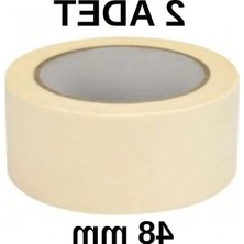 Cekar Store 2'li Maskeleme Bandı Boya Bandı 48MM Kağıt Bant