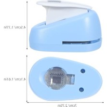 Cekar Store Postage Stamp Shape Puncher Square Paper Punch For Dıy Crafting Scrapbooking Card Making Lightweight Precise Hole Cutter For Various Paper Thicknesses