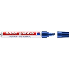 Cekar Store Edding 3300 Permanent Markör - Mavi - 1 Kalem - 1-5 mm Kesik Uçlu