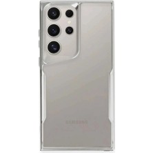 K&A Galaxy S25 Ultra Kılıf Boyi Kapak - Gümüş