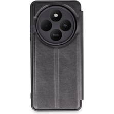 Chic Haven 14C Kılıf Flip Cover - Siyah