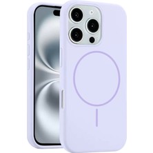 Renas Store Iphone 16 Kılıf Jully Magsafe Kapak - Lila