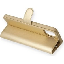Renas Store A73 Kılıf S Kapaklı Kılıf - Gold