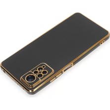 Renas Store Redmi Note 12 4g Kılıf Volet Silikon - Siyah